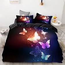 Compared with shopping in real stores, purchasing products including bedding set on dhgate will endow you great benefits. New Butterfly Bedding Set Luxury 3d Butterfly Printed Bedding Set Soft Duvet Cover Black Bedding Comforter Quilt Duvet Cover With Pillow Case Bedding Sets Single Twin Full Double Queen King Size Bedroom