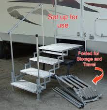 Diy carpet covers for rv steps. Don T Fall Down On The Road Get Rv Steps Rvshare Com