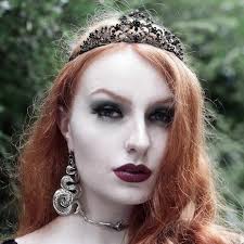 LILITH. Silver Bat Choker