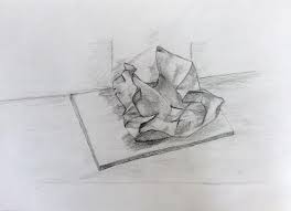 Margaret Cooter Drawing Tuesday Crumpled Paper Or Fabric Our drawing lesson on how to draw a crumpled paper will surely bring a great fun and knowledge on your part. margaret cooter drawing tuesday