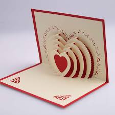 Celebrate an important educational achievement. 3d Pop Up Heart Shape Card Postcards Greeting Card Decoration Happy Anniversary Birthday Valentine Christmas Christmas Greetings Greeting Cardscard Postcard Aliexpress
