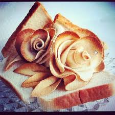Flower Shaped Bread Bread Art Food Art Creative Food