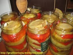 Vinetele se spală, se taie cercuri, se sărează se lasă pentru 1 oră, pentru a scăpa de amărăciune. Vinete Murate In OÅ£et ReÅ£etÄƒ BulgÄƒreasca Gradina Visata
