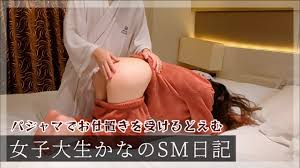 【ドM女子大生調教】パジャマ着たペットをいじめて性処理