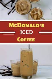 The iced french vanilla coffee has 170 calories, 23 grams of sugar, and 4.5 grams of saturated fat, yule says. Mcdonald S Iced Coffee Recipe Recipefairy Com