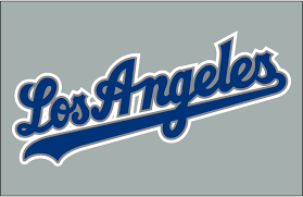 Los Angeles Dodgers Jersey Logo Los Angeles Dodgers Logo Dodgers Dodgers Jerseys