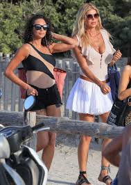Find the perfect lilly becker stock photos and editorial news pictures from getty images. Lilly Becker And Estelle Cruijff Leaving A Beach Restaurant In Ibiza Gotceleb