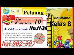 Maybe you would like to learn more about one of these? Jawaban Uji Kompetensi 10 Hal 302 307 No 11 20 Matematika Kelas 8 Smp Peluang Gucil Chanel Youtube