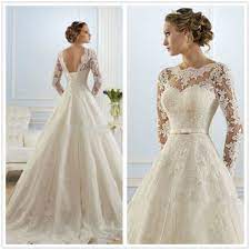 Sign in to save this to your favorites! Vintage Lace V Back Floral Wedding Boleros Jackets Long Sleeves Custom New Ebay