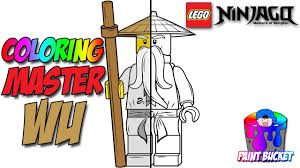 Frankenstein monster halloween print coloring pages. Lego Ninjago Master Wu Coloring Page The Lego Ninjago Movie Coloring Book For Kids Youtube