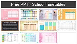 Free School Plan Timetable Powerpoint Template School Is Certainly One Of The Busiest Places On Earth And Th School Timetable School Plan Powerpoint Templates