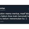 Tinggal kita yg memilih, kesempatan untuk mengeluh atau untuk memulai sesuatu yg baru dg lebih baik. 1