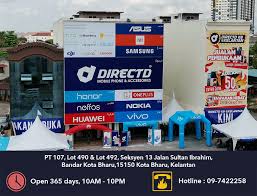 43,45, jalan nautika au20/a, seksyen u20, pusat komersil tsb, (8,176.76 mi) sungai buloh, selangor, malaysia, 40160 Directd Online Store Directd Outlet Locations