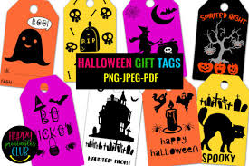 Similar design products to gift tags svg, christmas tags. Halloween Gift Tags Halloween Favor Tag Graphic By Happy Printables Club Creative Fabrica