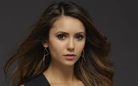 Real beauty goes beyond the surface—and so. Images Nina Dobrev Brown Haired Face Hair Young Woman Glance