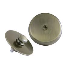 Maybe you would like to learn more about one of these? Kingston Brass Dtl5303a3 Tub Drain Stopper With Overflow Plate Replacement Trim Kit Antique Brass Walmart Canada