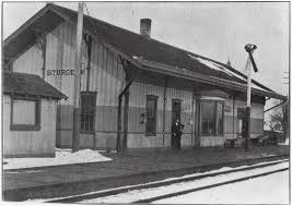 Wabash Railroad Depot Sturgeon Missouri 1905 Shs Of Mo Columbia Photo Collection 2002 0096 Wabash Centralia Missouri