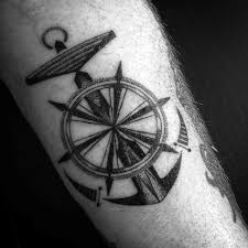 A compass is an instrument that has accompanied the history of mankind. 70 Ship Wheel Tattoo Designs For Men A Meaningful Voyage
