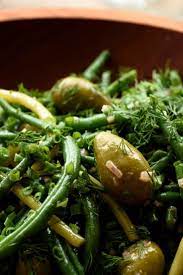 Green Beans With Herbs And Olives Recipe Recipe Green Beans Olive Recipes Vegetable Side Dishes