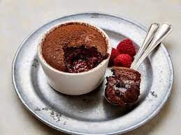 Flourless Chocolate And Raspberry Pots Recipe Chocolate Recipes Gordon Ramsay Restau Flourless Chocolate Recipe To Make Chocolate Flourless Chocolate Cakes