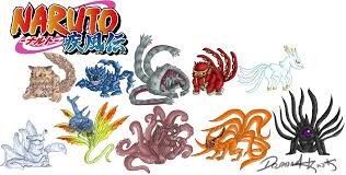 Naruto Shippuden Tailed Beasts Bijus By Poizonazn On Deviantart Naruto Shippuden Naruto Beast