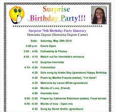 Simple select a birthday program template you like, insert your images and text, and customize it to fit your needs. 1st Birthday Party Schedule Novocom Top