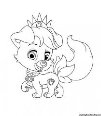 Palace Pets Coloring Pages Drawing Board Weekly