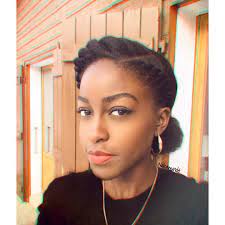 One Of My Go To Styles For Growing My Edges I Have A Video Up About It Youtu Natural Hair Styles Easy Natural Hair Styles For Black Women Interview Hairstyles
