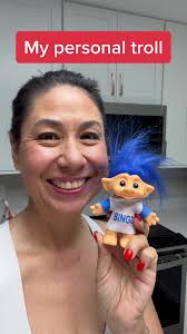 Thanks to my friemd Leo. My troll has great hair like I do. What ahould his  name be? #trolls