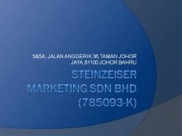 Haji salleh, batu 5 jalan meru, 41050 klang, selangor darul ehsan malaysia tel: Steinzeiser Marketing Sdn Bhd Home Facebook