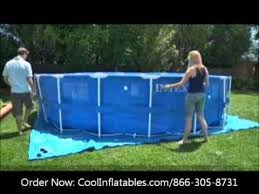 Intex Pools Are A Wonderful Inexpensive Option For Families Desiring An Above Ground Swimming Pool Learn Ho Metal Pool Above Ground Swimming Pools Solar Pool