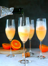 Orange Sherbert Mimosas Rezept In 2020 Getranke Rezepte Rezepte Orange
