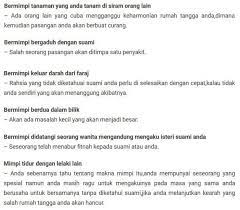 Mimpi sememangnya unik, selalunya banyak perkara yang datang tanpa anda ketahui dan hanya muncul dalam mimpi. Inilah Tanda Tanda Awal Suami Curang Bermula Dari Mimpi Ramai Isteri Tidak Sedar Ni Via Viral