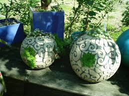 Gartenkeramik Gartenkugeln Gartenkeramik Garten
