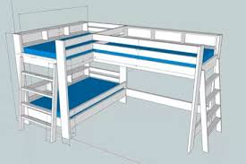 You need loft bed plans to build a bed that is safe, sturdy, customizable, inexpensive and will fit your space.op loftbed has the perfect plans for you! 68 Amazing Diy Bunk Bed Plans