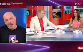 Αγγελική ακούγαμε και αγγελική δεν βλέπαμε στο «καλό μεσημεράκι» του νίκου μουτσινά στον σκαϊ. Kalo Meshmeraki Epistrefei Shmera H Ekpomph Alla Xwris Toys Alcatrash