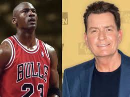 Charlie Sheen shares how he became friends with Michael Jordan after he &  his dad beat him in basketball
