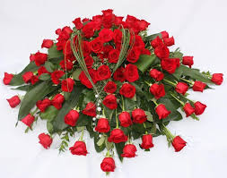 Placing an order with avas flowers®. Cascading Red Flower Spray By Wagner Floral Designs