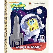 Printable coloring pages for kids. Sponge In Space Spongebob Squarepants Little Golden Book Hardcover Target