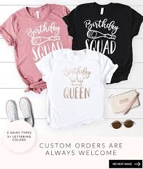 50th Birthday Squad T Shirts Birthday Squad Shirt Birthday Queen Shirt Women Birthday Shirt Birthday Party Shirts Birthday Squad Shirts Birthday Squad Tank Top With Images 21st Birthday Shirts Birthday Squad Shirts 50th Birthday Shirts
