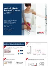 Guia Instalacion Calentador de Apso Bosch Confort