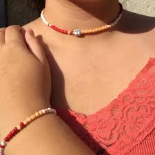 Colar Choker Pulseira Kit De Micanga Signo Aries Shopee Brasil