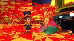 Outwardly Unfazed Hat Kid Was More Than Ready To Eject Her Spiteful Face Out Of Her Ship And Ram Her Into The Sun A Hat In A Hat In Time