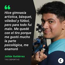 Julián Gutiérrez, a fondo 🎯 🗣 El mejor tirador argentino de la  actualidad, doble medallista en la Copa del Mundo de la Ciudad de Buenos  Aires, brindó una entrevista a LA NACION