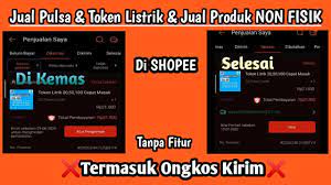 Shopee juga tau jika barang yang anda pesan sudah sampai ke alamat pembeli, jadi meskipun anda tidak melakukan konfirmasi bahwa barang tersebut sudah diterima akan. Cara Jual Pulsa Produk Non Fisik Di Shopee Tanpa Fitur Termasuk Ongkos Kirim Youtube