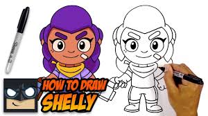 Only pro ranked games are considered. How To Draw Brawl Stars Shelly Step By Step Tutorial Youtube