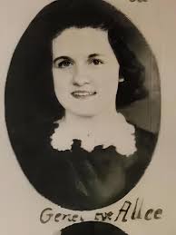 We visited the Cemetery early this morning. Genevieve Waters.