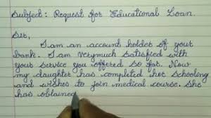 These request letters will guide you about wording and formats of good request letters. How To Write A Letter To The Bank Manager For Educational Loan Letter Writing In Cursive Youtube