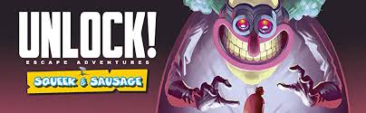 In your attempt to thwart his plot . Amazon Com Unlock Squeek Sausage Card Game Escape Room Games For Adults And Kids Mystery Games For Family Game Night Ages 10 And Up 1 6 Players Average