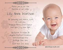 It's such a special event that families usually ask their. Latter 25 Best Sample Invitation Card For Baptism